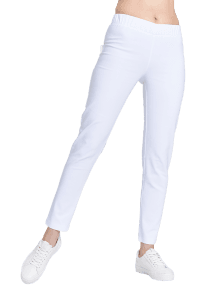 Dámské lékařské kalhoty Premium fit BÍLÉ