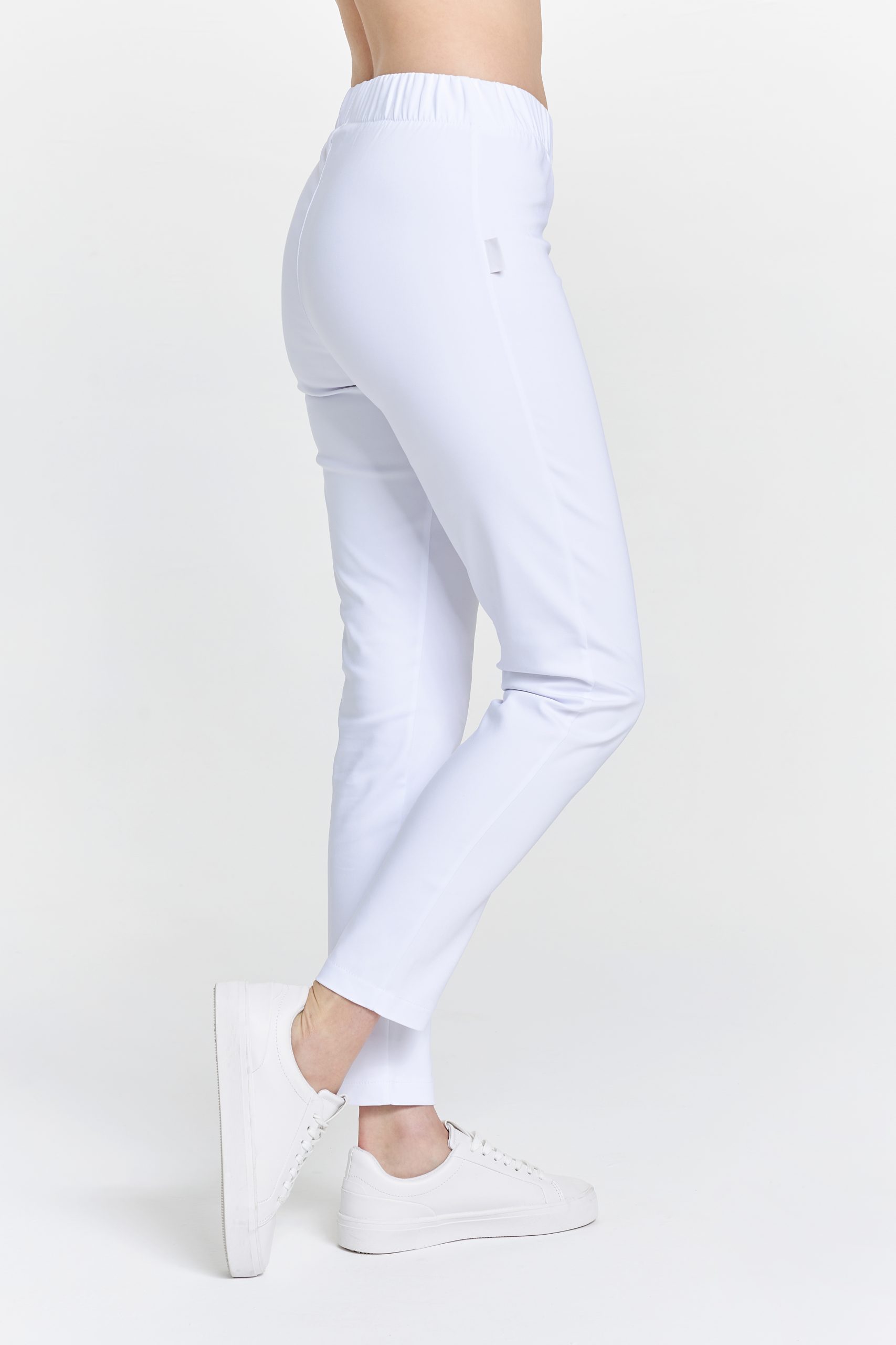 Women’s medical pants premium fit WHITE