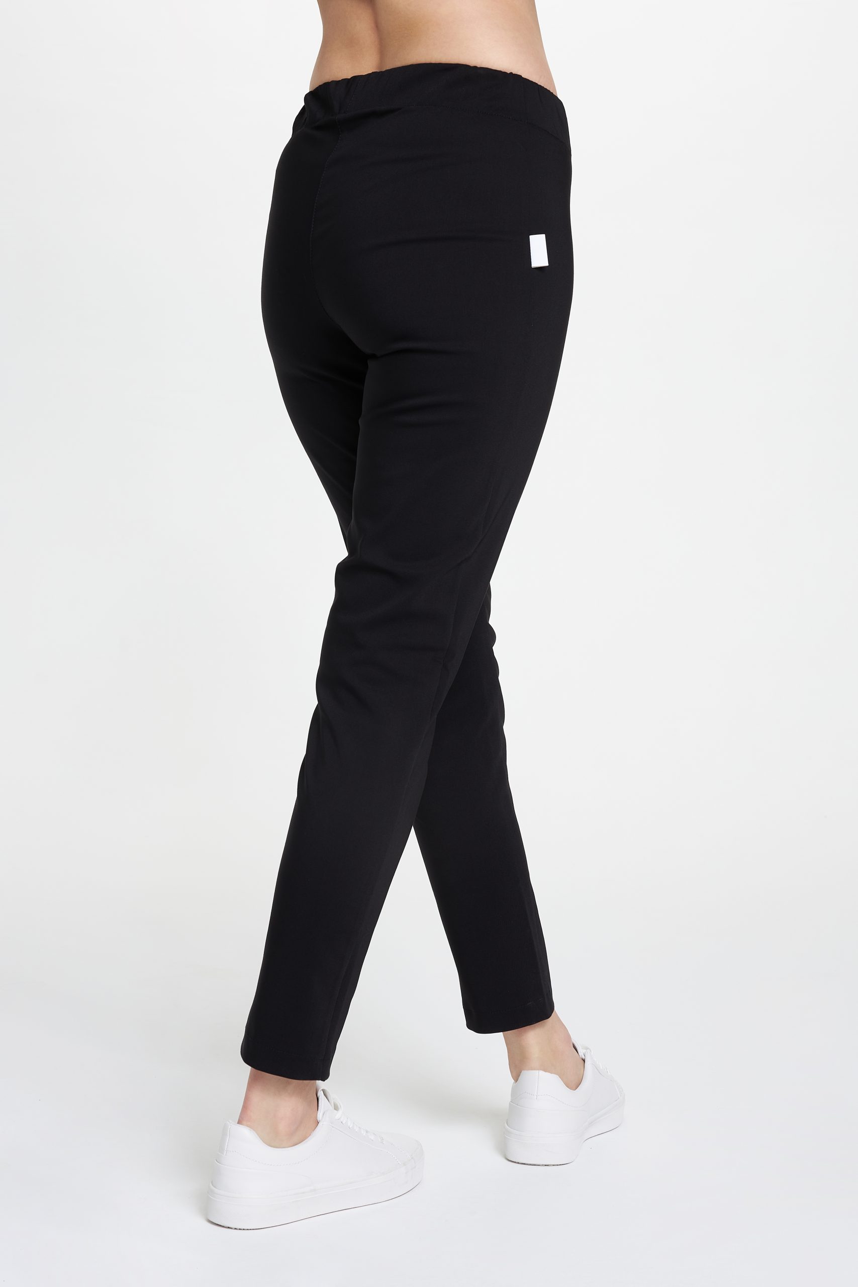 Pantaloni medici da donna, aderenti Premium NERO