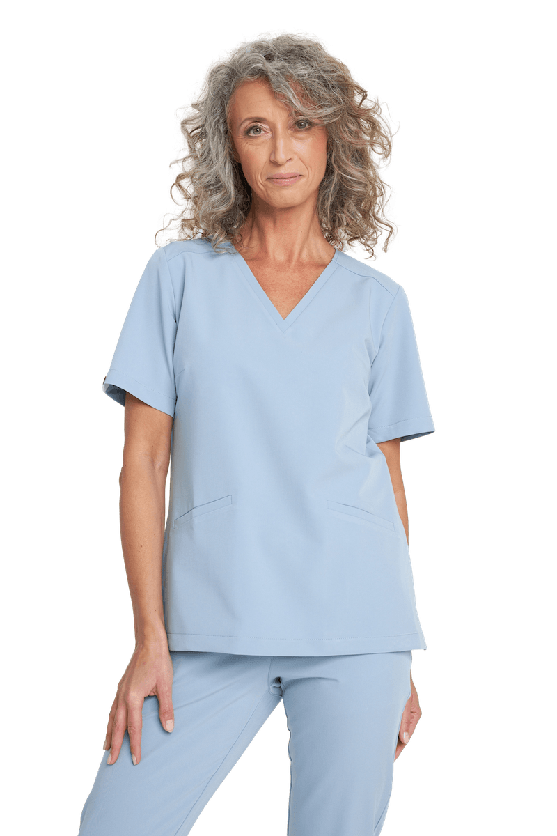 Camicetta medica da donna Basic CRYSTAL BLUE