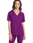 Spodnie medyczne damskie joggery v1 scrubs Basic MAGIC VIOLET OUTLET