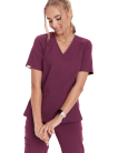 Women’s medical pants STRAIGHT SCRUBS Basic RUBIN