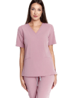 Donna medico Longsleeve Rosa ENGLISH OUTLET