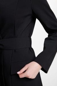 Giacca medica da donna Exclusive Premium BLACK