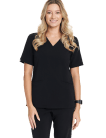 DRITTI Pantaloni medici da donna scrubs basic NERO