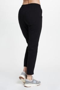 Női orvosi nadrág PROSTE műtősruha prémium FEKETE