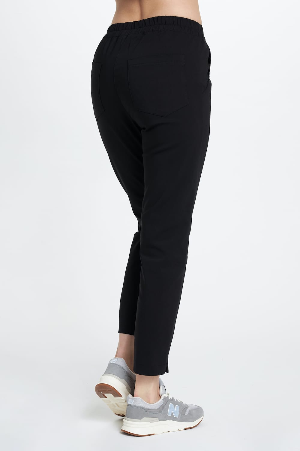 DRITTI Pantaloni medici da donna scrubs basic NERO