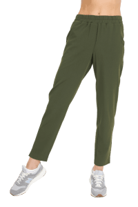 Női orvosi nadrág PROSTE műtősnadrág Basic KHAKI