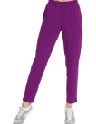 Spodnie medyczne damskie joggery v1 scrubs Basic MAGIC VIOLET OUTLET