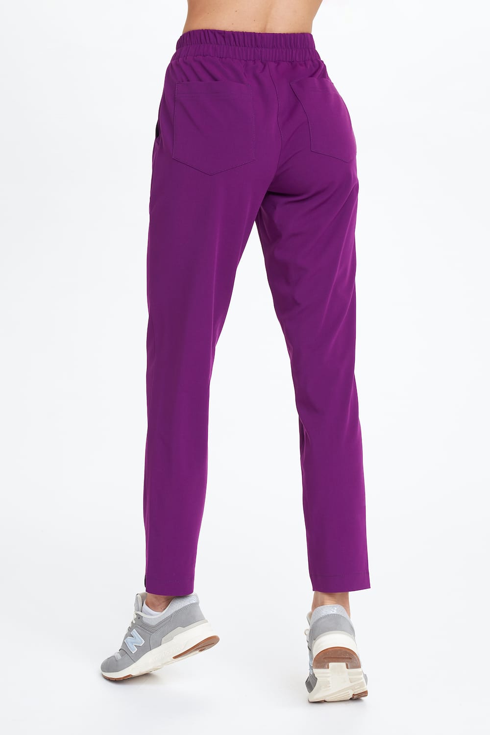 Dámske lekárske nohavice PROSTE scrubs Basic MAGIC VIOLET OUTLET