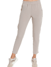Spodnie medyczne damskie joggery scrubs Basic LATTE