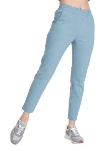 Női orvosi nadrág PROSTE műtősruha prémium KÉK