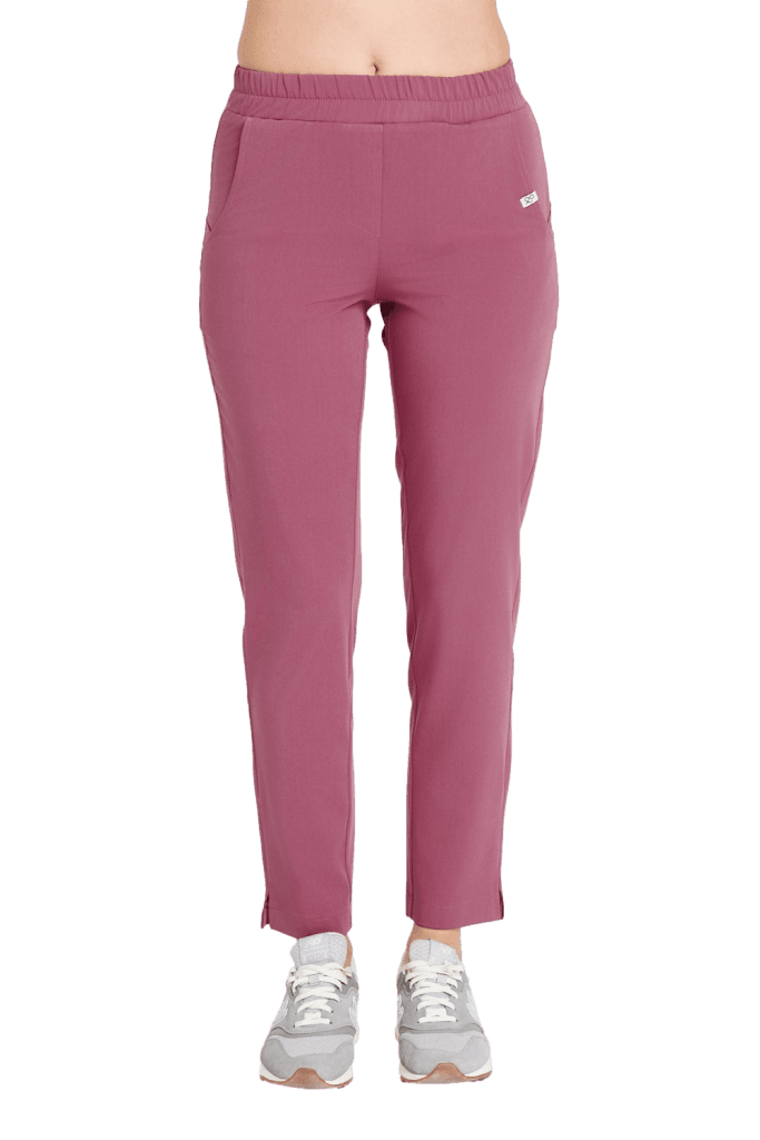 Spodnie medyczne damskie PROSTE scrubs Basic DOLCE ROSA
