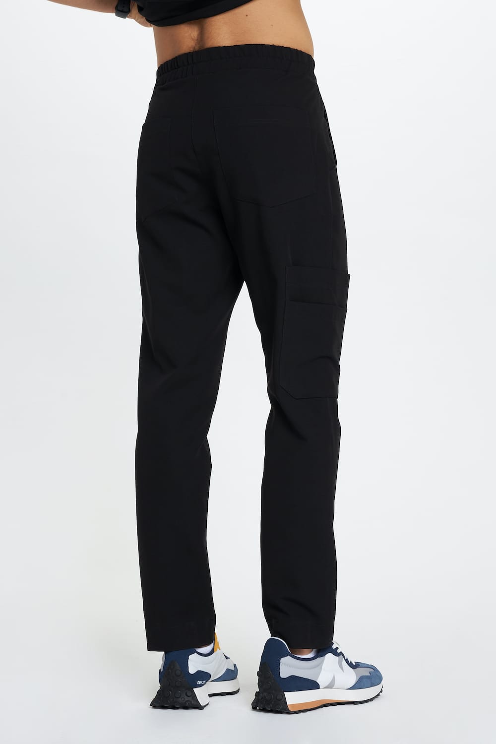 Pánske lekárske nohavice PROSTE scrubs basic BLACK