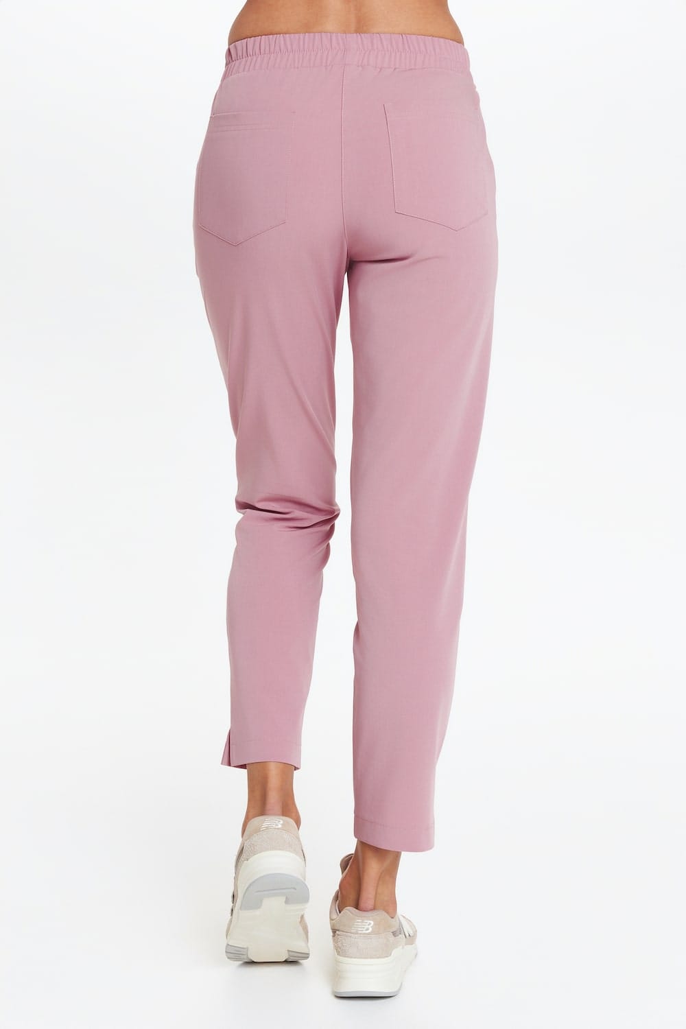 Women’s medical pants STRAIGHT scrubs basic ENGLISH pink