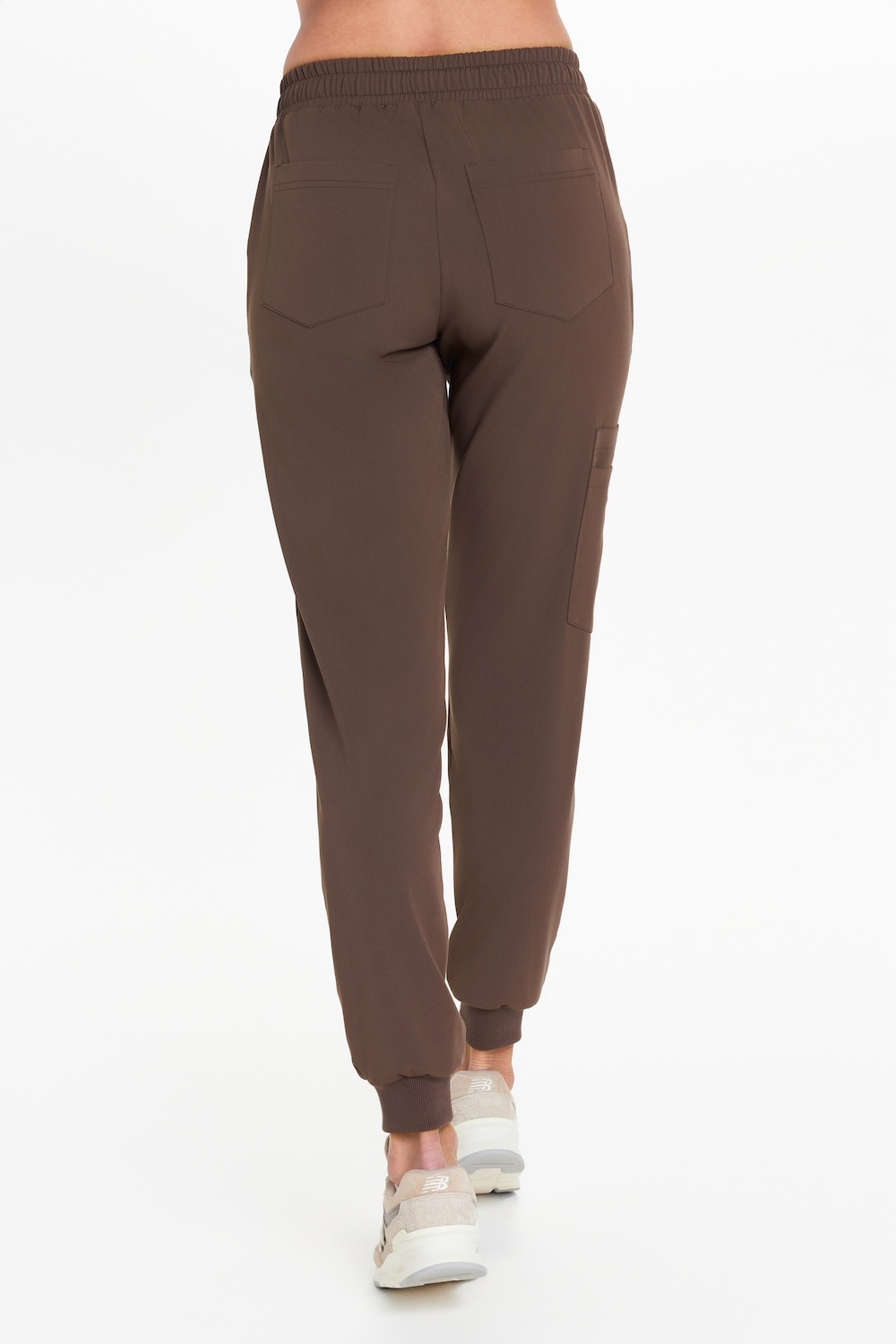 Orvosi nadrág női joggers műtősruha Basic CHOCOLATE