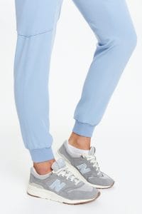 Orvosi nadrág női joggers műtősnadrág Basic CRYSTAL BLUE