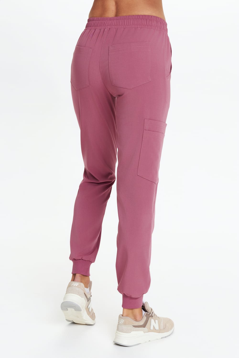 Spodnie medyczne damskie joggery scrubs Basic DOLCE ROSA