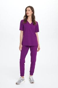 Dámské lékařské kalhoty v1 scrubs Basic MAGIC VIOLET