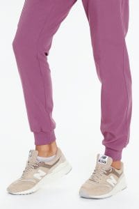 Spodnie medyczne damskie joggery SCRUBS Basic PURPLE