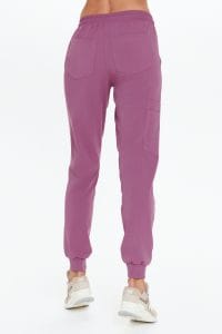 Spodnie medyczne damskie joggery SCRUBS Basic PURPLE