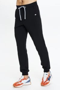 Pantaloni medici da uomo joggers scrubs basic NERO