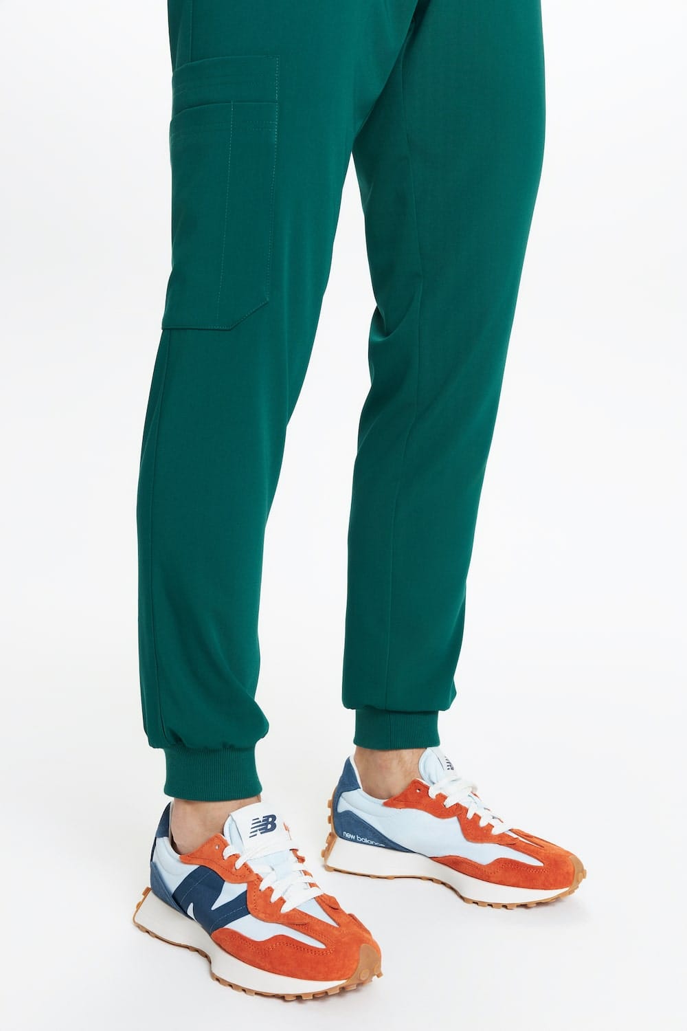 Lekárske nohavice pánske joggery Scrubs Basic BUTTER GREEN