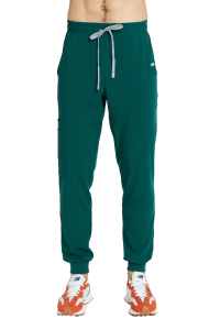 Pantaloni medici scrubs da uomo Basic BUTTER GREEN