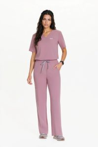 Camicetta medica da donna Basic One Pocket INGLESE Rosa