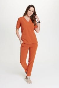 Dámská lékařská halenka SCRUBS Basic FIRE FOX