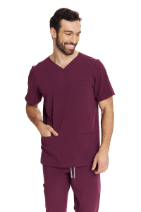 Bluzka medyczna męska scrubs Basic RUBIN