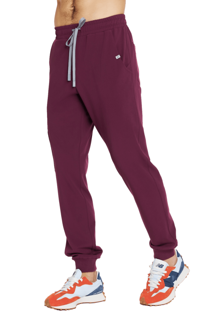 Spodnie medyczne męskie joggery scrubs Basic RUBIN