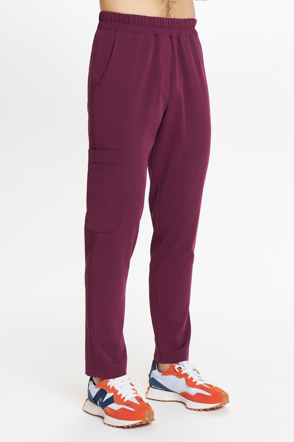 Spodnie medyczne męskie PROSTE scrubs Basic RUBIN