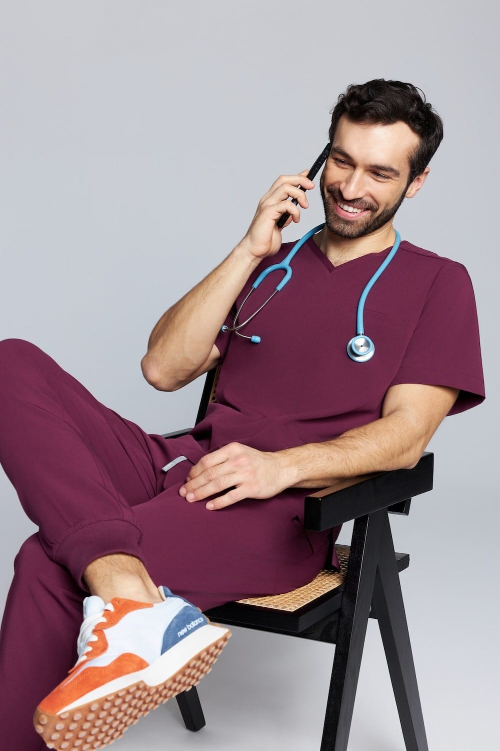 Camicetta medica da uomo Basic RUBIN