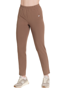 Spodnie medyczne damskie PROSTE SCRUBS Basic KAKAO