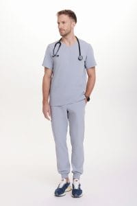 Spodnie medyczne męskie joggery scrubs Basic BABY SHARK