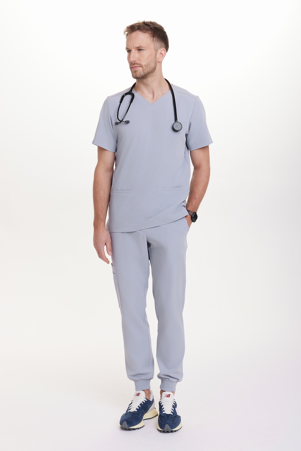 Medical pants men’s joggers scrubs basic BABY SHARK