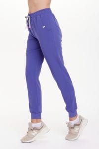 Spodnie medyczne damskie joggery SCRUBS Basic SUMMER BERRY