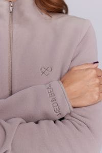 Női orvosi fleece felső LATTE