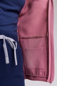 Dámská fleecová lékařská mikina DOLCE ROSA