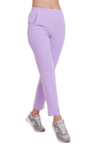 Spodnie medyczne damskie PROSTE SCRUBS Basic LILA