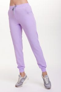 Dámske lekárske nohavice SCRUBS Basic LILA