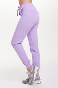 Dámske lekárske nohavice SCRUBS Basic LILA