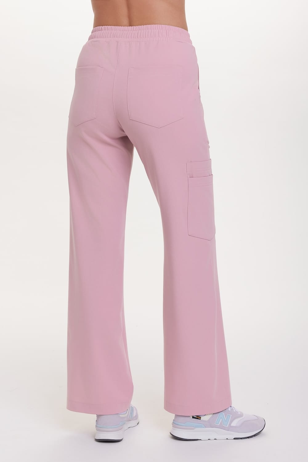 Dámské lékařské kalhoty WIDE scrubs BASIC ENGLISH ROSE