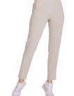 Spodnie medyczne damskie joggery scrubs Basic COLD NUDE