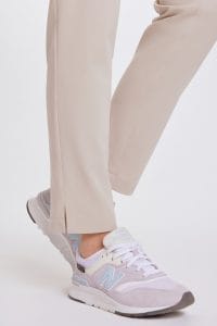 Spodnie medyczne damskie PROSTE scrubs Basic COLD NUDE