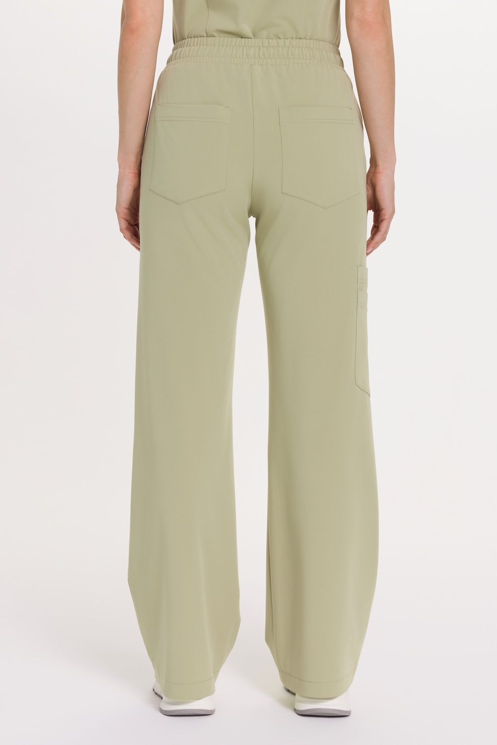 Pantaloni medici da donna WIDE SCRUBS GREEN TEA