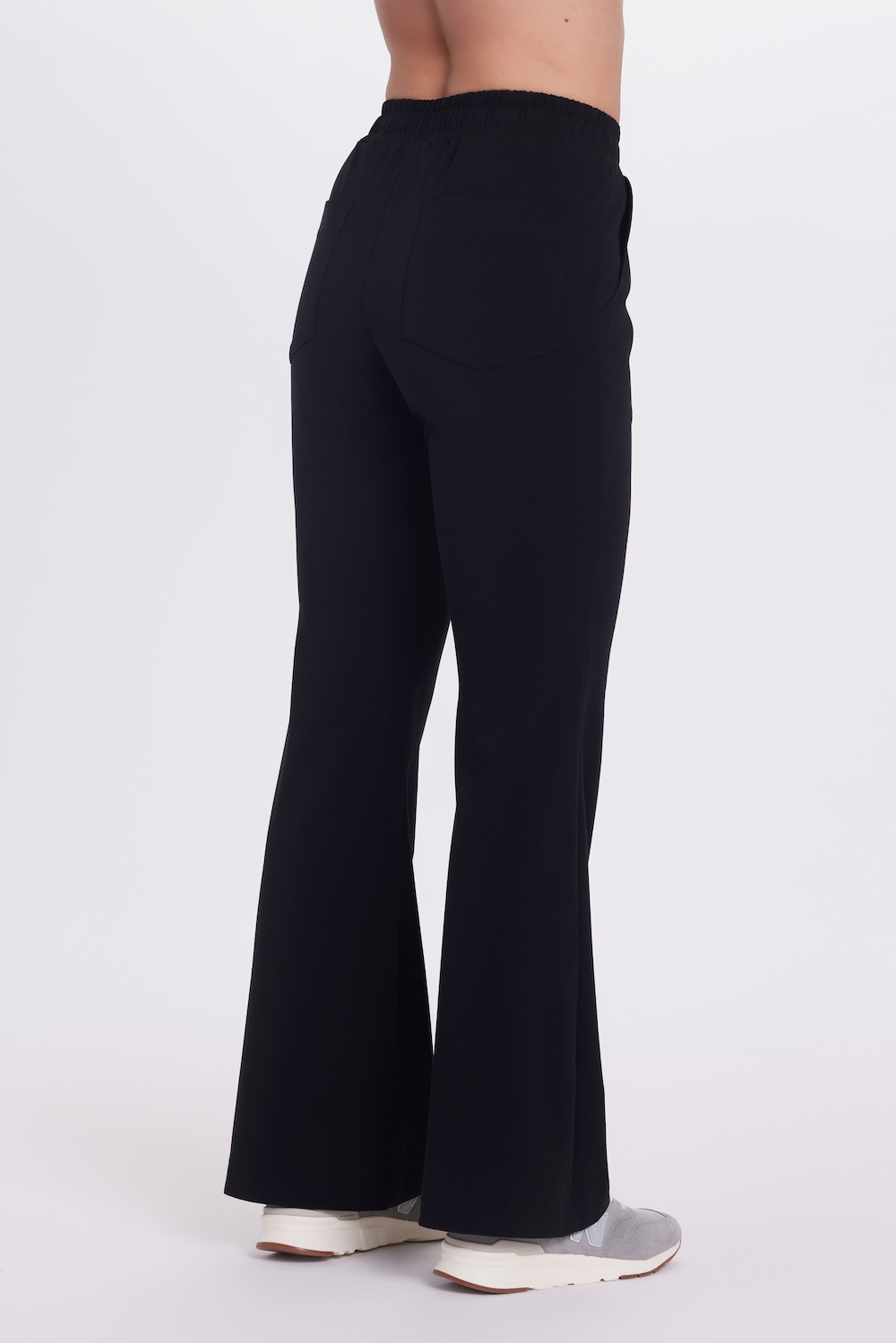 Pantaloni medici da donna FLARE scrubs Basic BLACK