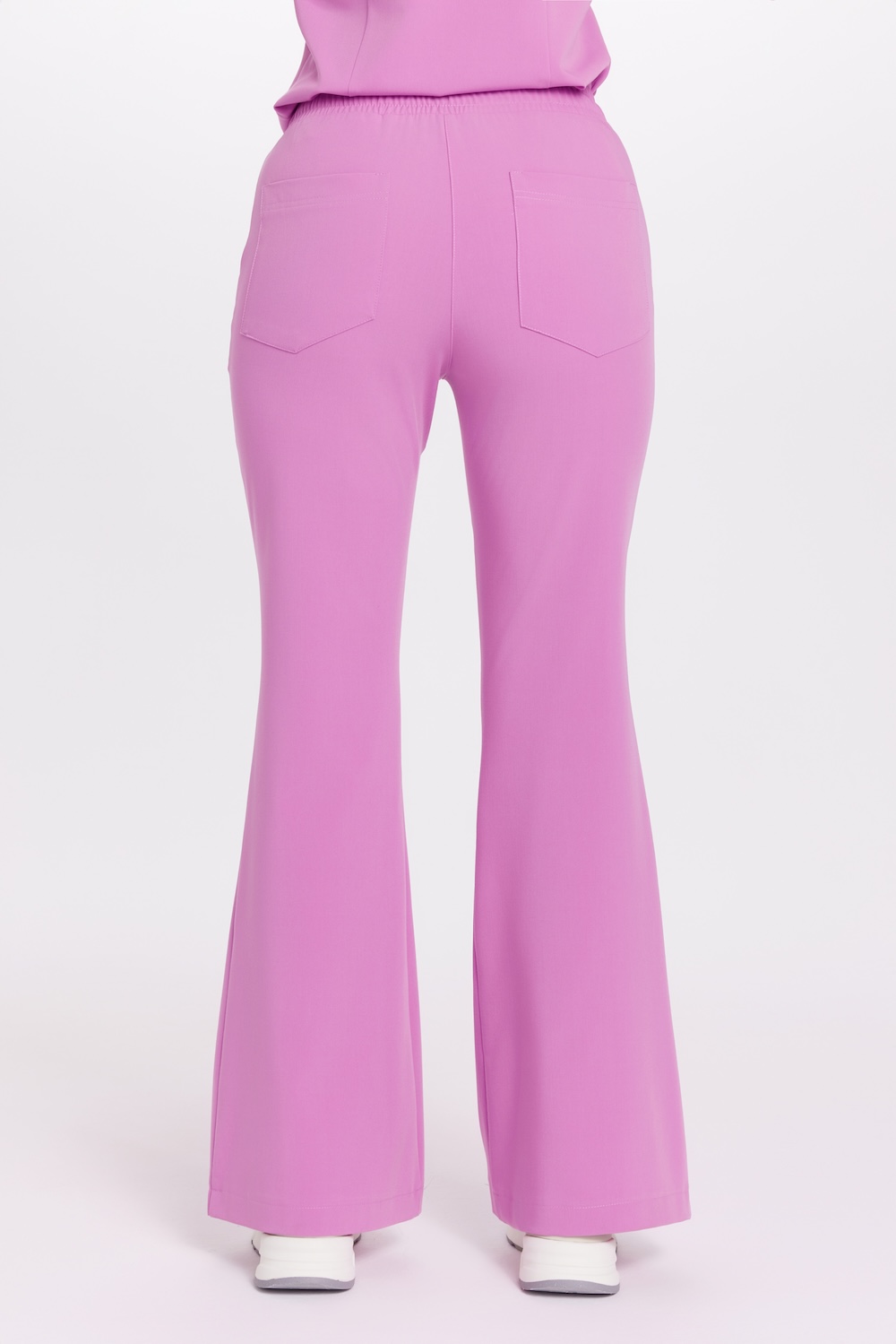 Női orvosi nadrág FLARE műtősnadrág Basic PINK KISS