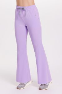 Spodnie medyczne damskie FLARE scrubs Basic LILA